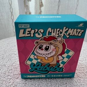 POP MART The Monsters Let’s Checkmate– Fridge Magnet Blind Box labubu,